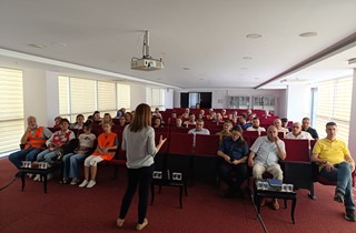 Gemlik Belediyesi çalışanları Temel Afet Bilinci Eğitimi aldı